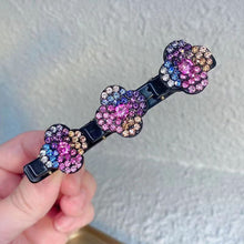 Load image into Gallery viewer, Sparkling Crystal Stone Braided Hair Clips
