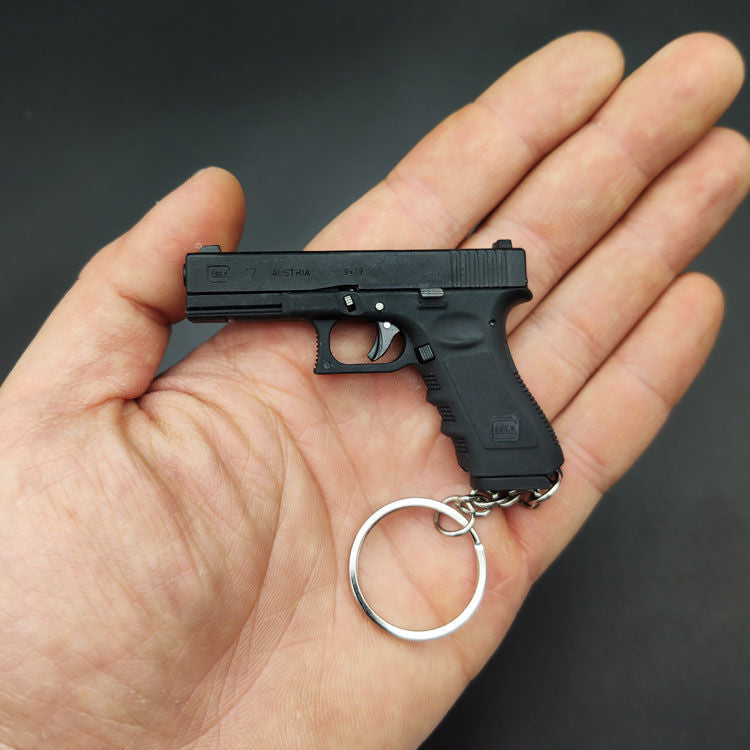 Mini Glock 17 Shell Ejection Toy Keychain