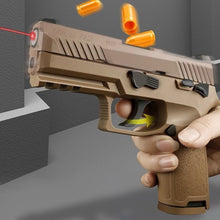 Load image into Gallery viewer, SIG Sauer P320 Auto Shell Ejection Blowback Laser Toy
