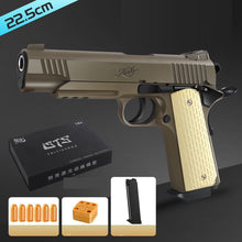 Load image into Gallery viewer, Colt M1911 Auto Shell Ejection Blowback Laser Toy
