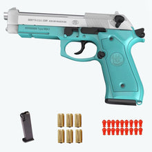 Load image into Gallery viewer, Beretta M92 Auto Shell Ejection Blowback Toy Gun
