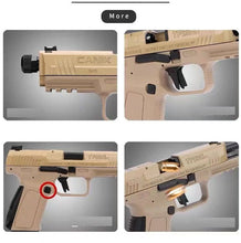 Load image into Gallery viewer, Canik TP9 Shell Ejection Soft Bullet Toy Gun
