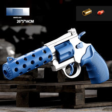 Load image into Gallery viewer, Double Action Honeycomb Revolver Toy Gun
