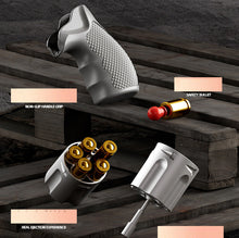 Load image into Gallery viewer, Double Action Honeycomb Revolver Toy Gun
