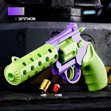 Load image into Gallery viewer, Double Action Honeycomb Revolver Toy Gun
