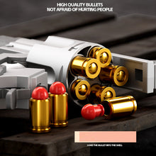 Load image into Gallery viewer, Double Action Honeycomb Revolver Toy Gun
