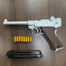 Load image into Gallery viewer, Luger P08 Auto Shell Ejecting Blowback Toy
