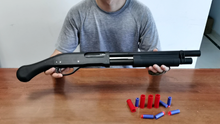 Load image into Gallery viewer, M870 Shell Ejecting Soft Bullet Toy Shotgun
