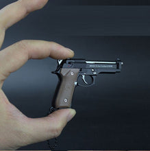 Load image into Gallery viewer, Mini Beretta M92 Toy Pistol Keychain
