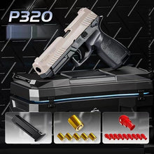 Load image into Gallery viewer, Beretta M92 &amp; SIG Sauer P320 Auto Shell Ejection Toy Gun
