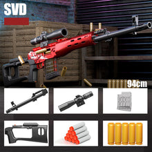 Load image into Gallery viewer, SVD Shell Ejection Soft Bullet Toy Gun
