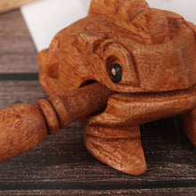 Load image into Gallery viewer, Wooden Frog Instrument
