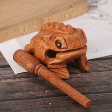 Load image into Gallery viewer, Wooden Frog Instrument
