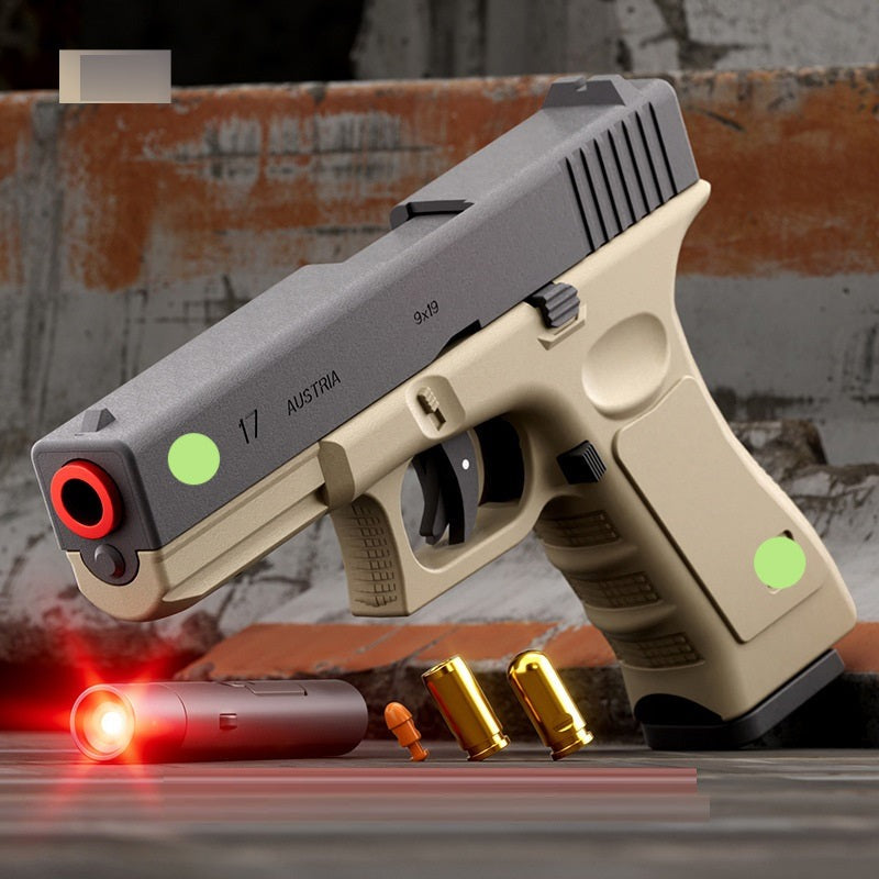 G****k Auto Shell Ejection Blowback Laser Toy Gun