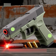 Load image into Gallery viewer, G****k Auto Shell Ejection Blowback Laser Toy Gun
