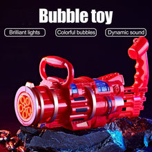 Load image into Gallery viewer, Gatling Bubble Gun Toys
