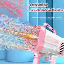Load image into Gallery viewer, Biggest Bubble Machine with Lights - 52 Holes

