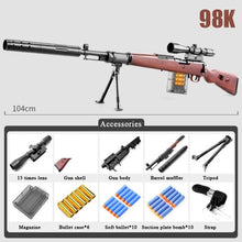 Load image into Gallery viewer, AWM 98k M24 Soft Bullet Sniper Toy
